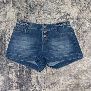 Free people jean shorts